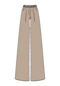 Calça Reta De Cintura Alta Lez A Lez Feminino 9530E