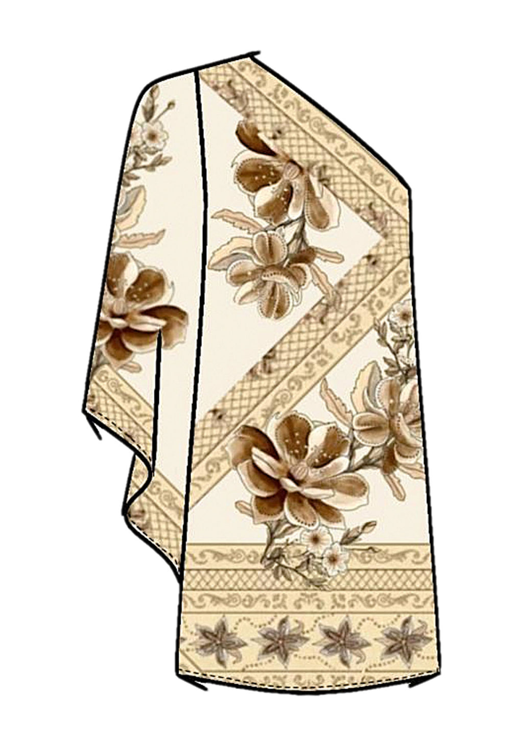 Vestido Curto Com Manga Única Lez A Lez Feminino 9578E