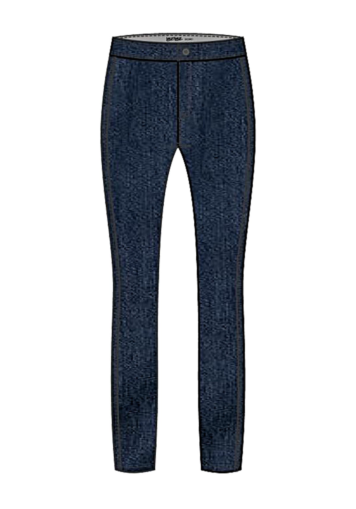 Calça Jeans Jegging De Cintura Alta Lez A Lez Feminino 1599E