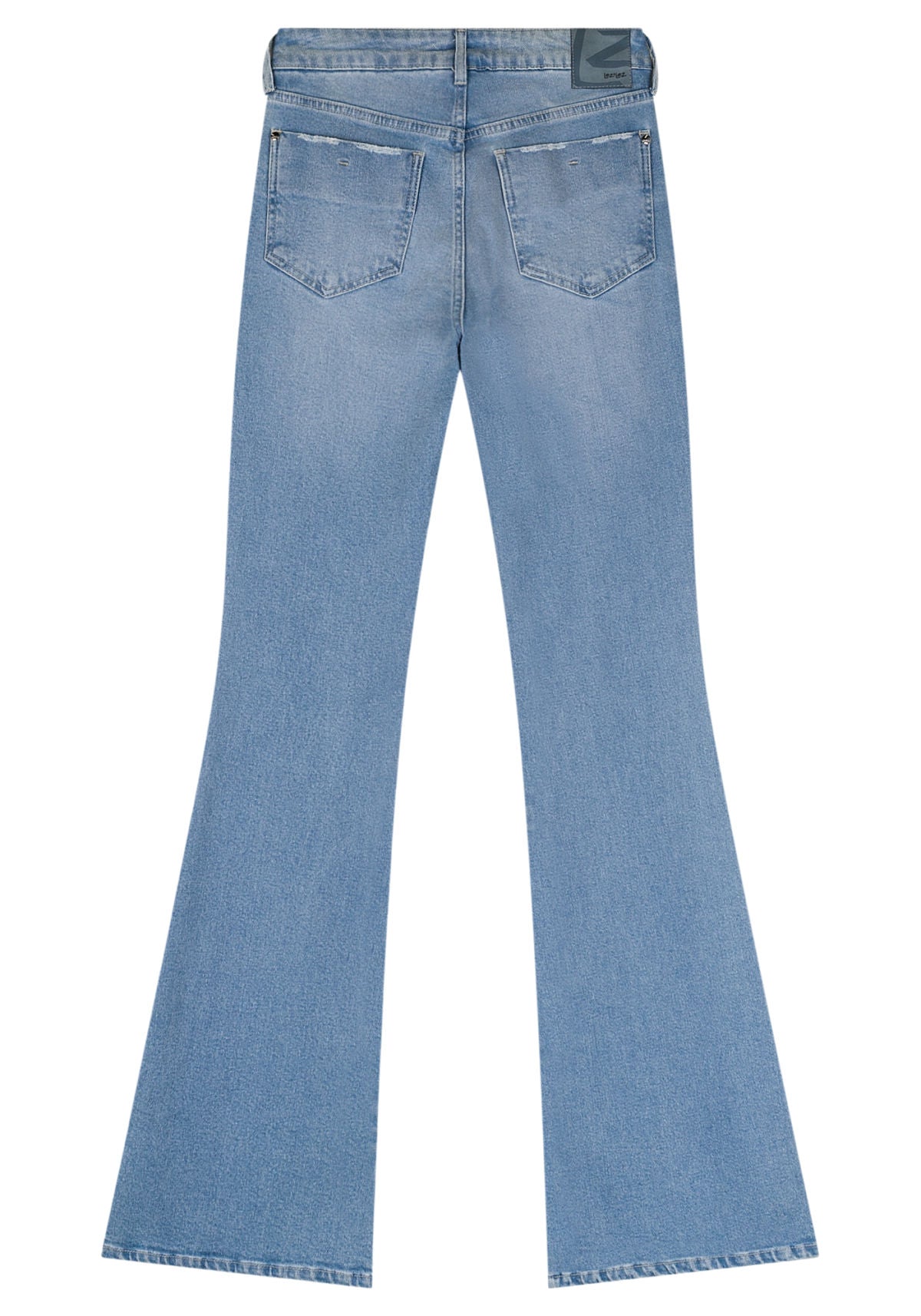 Calça Jeans Boot Cut Cintura Alta Lez A Lez Feminino 1519E