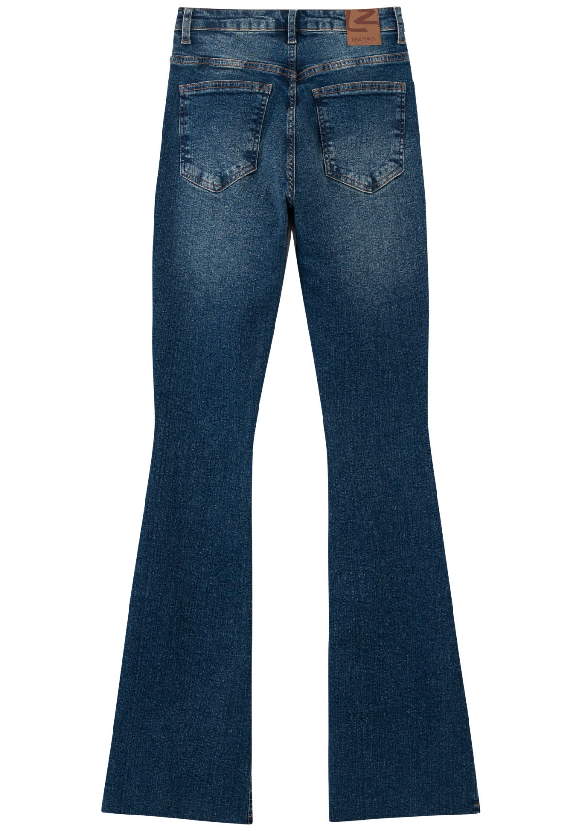 Calça Jeans Boot Cut De Cintura Lez A Lez Feminino 1041E
