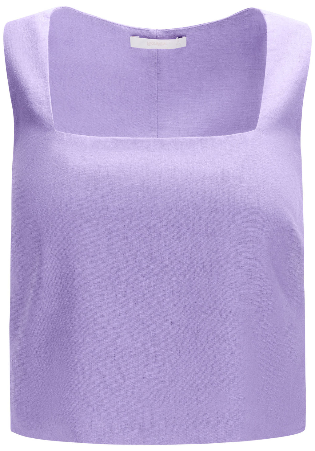 Blusa Cropped em Linho com Decote Lez A Lez Feminino 3108E