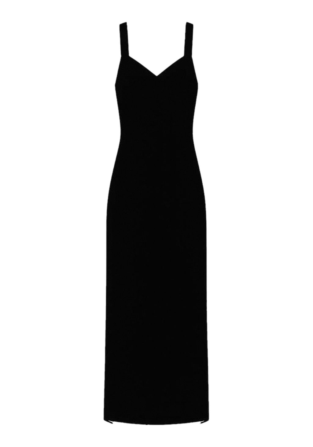 Vestido Midi De Alças Com Decote Lez A Lez Feminino 9149E
