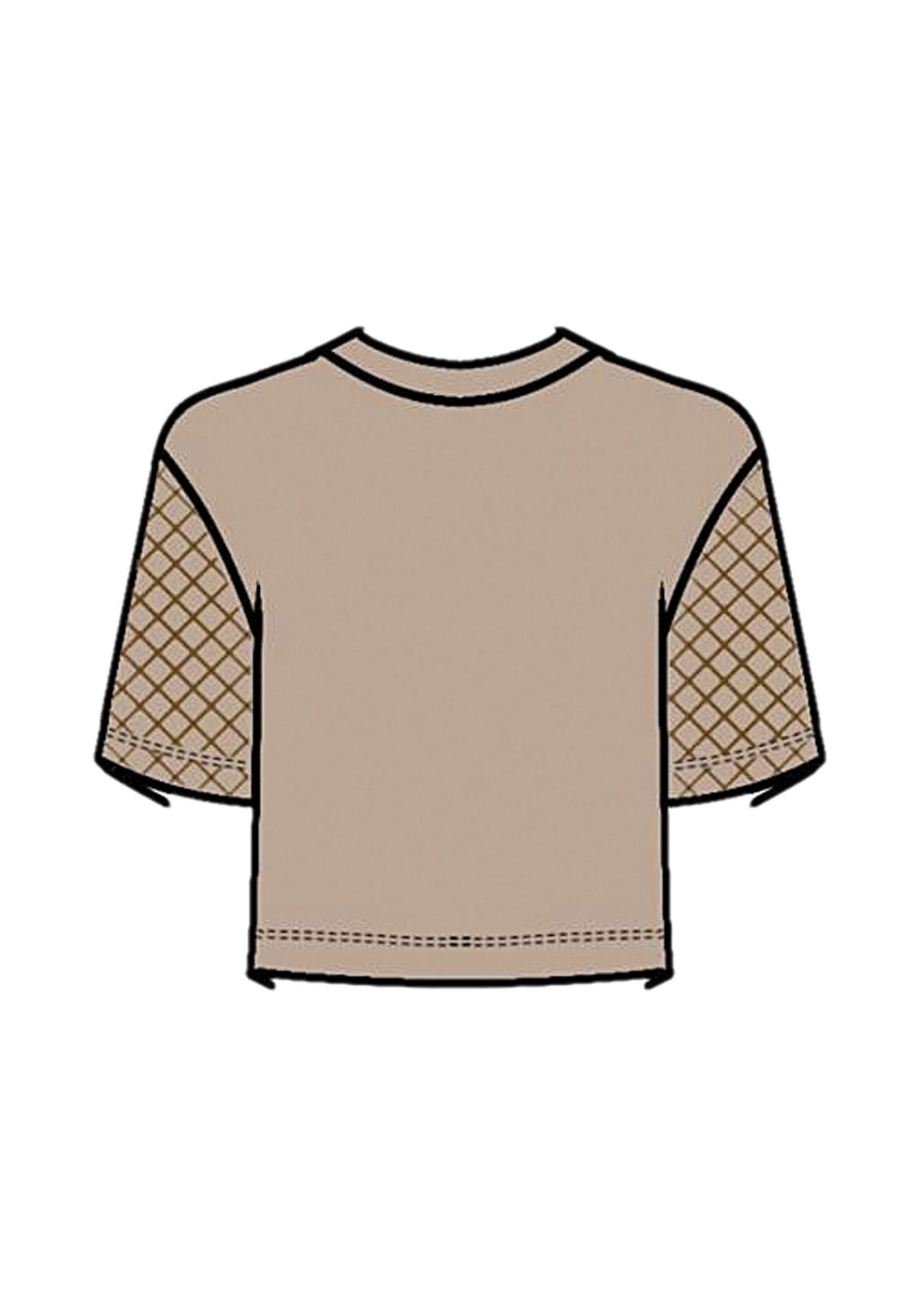 Blusa Em Algodão Penteado Lez A Lez Feminino 9482E