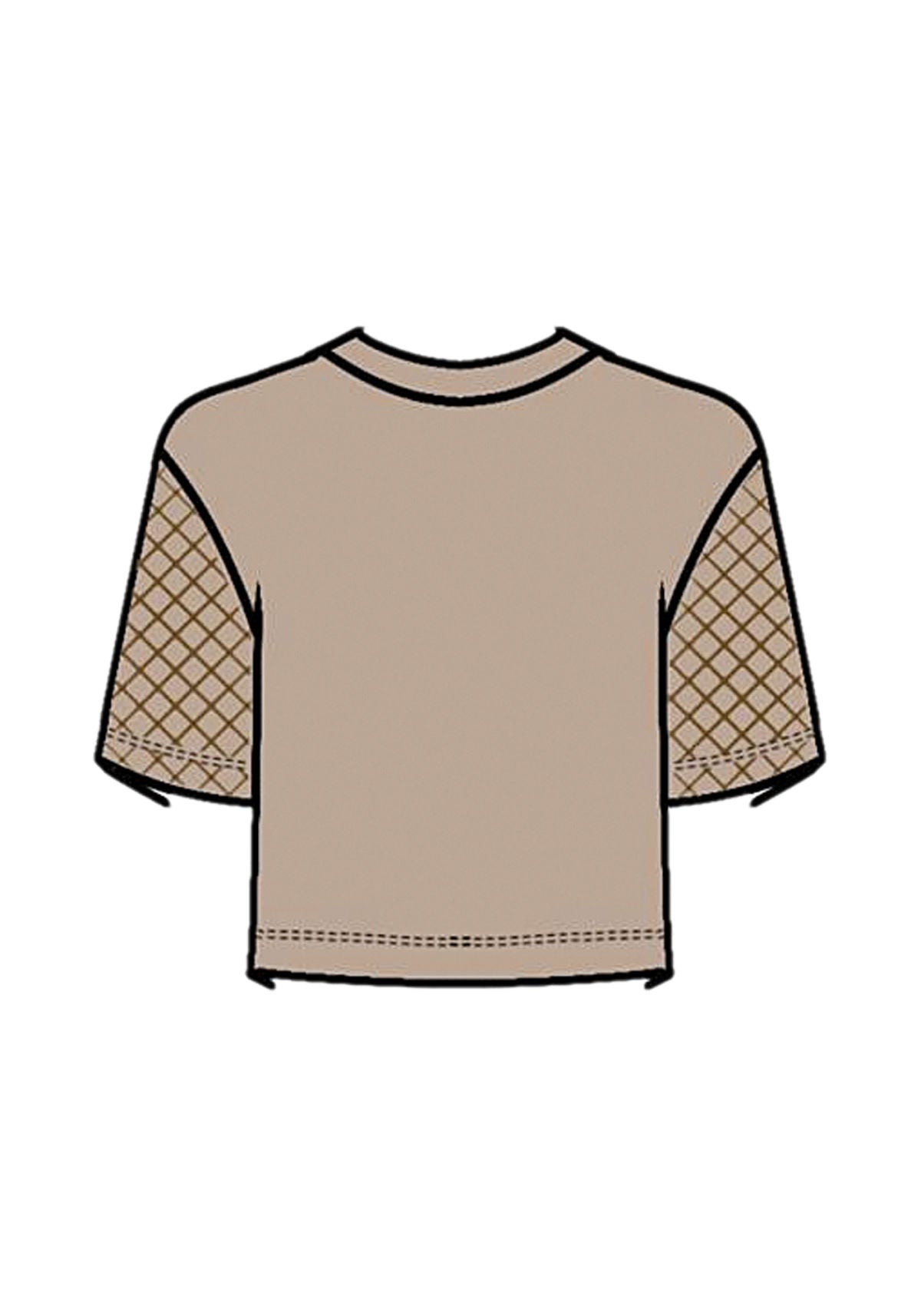 Blusa Em Algodão Penteado Lez A Lez Feminino 9482E
