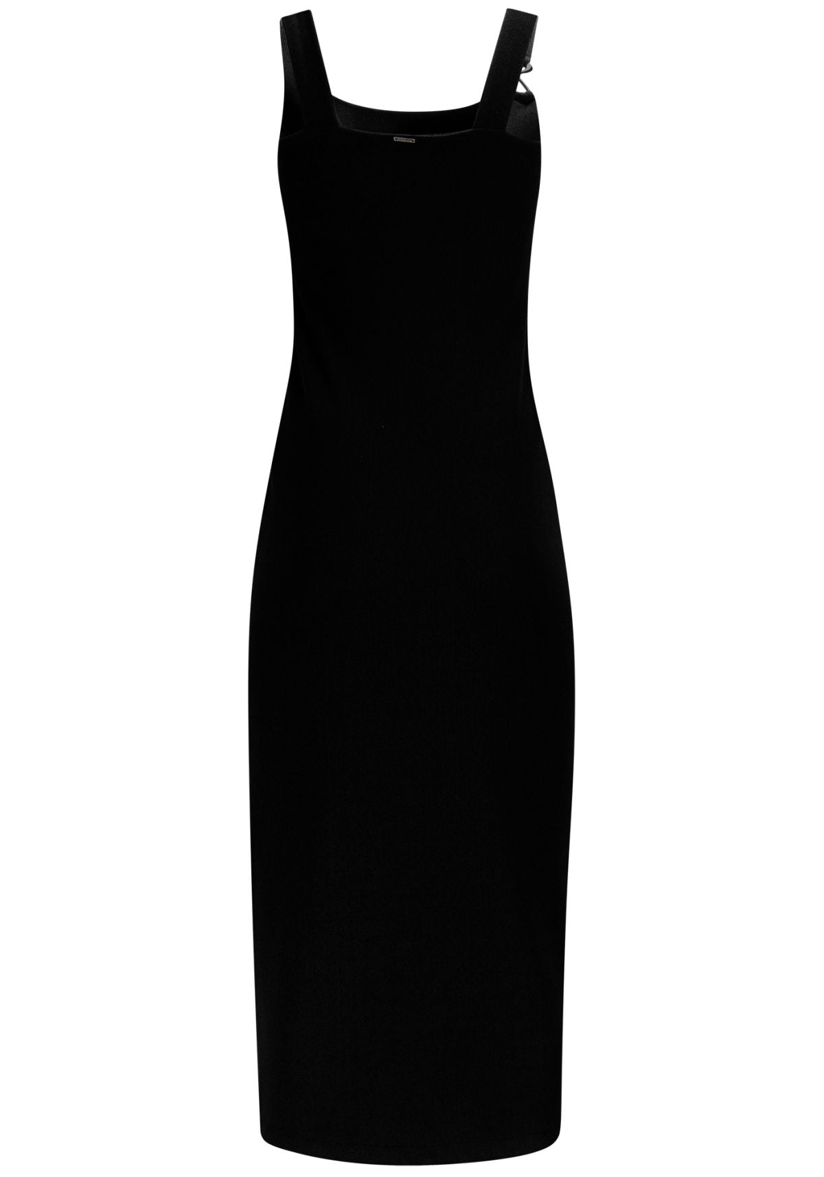 Vestido Midi em Malha com Detalhe Lez A Lez Feminino 3233E