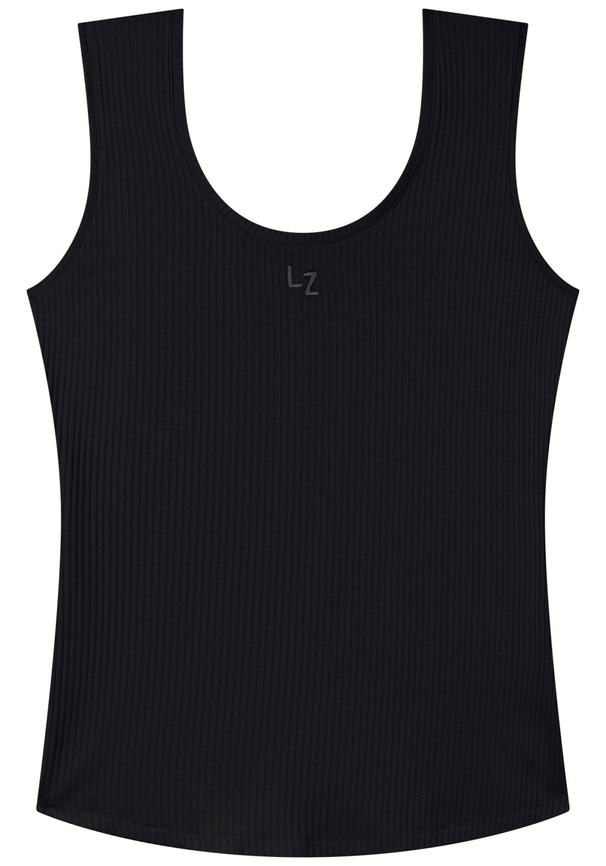 Blusa Regata Básica Com Bordado Lez A Lez Feminino 5071E