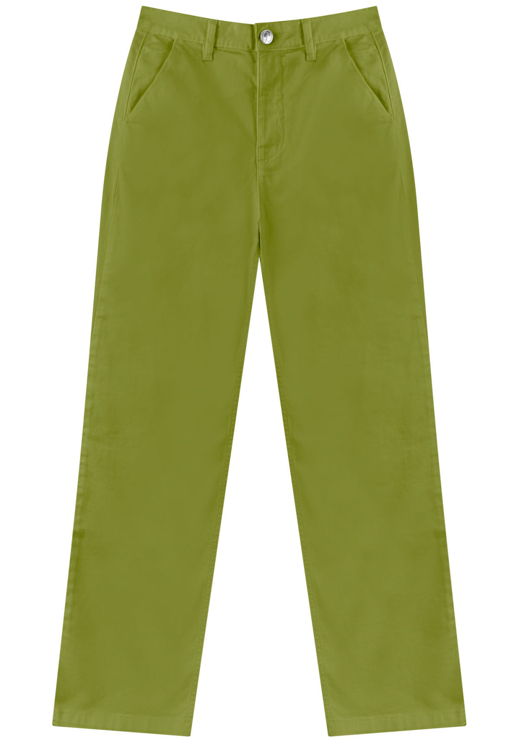 Calça Reta Cropped De Cintura Alta Lez A Lez Feminino 0115E