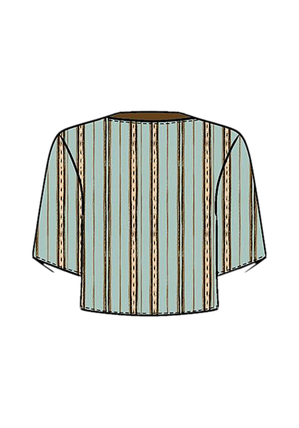 Blusa De Mangas Curtas Retilínea Lez A Lez Feminino 9472E