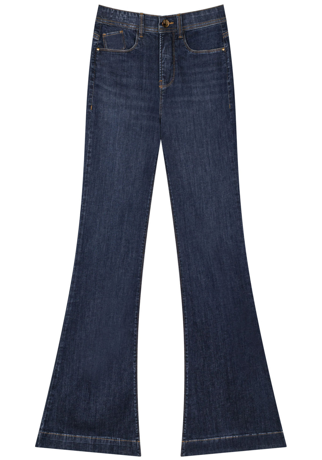 Calça Jeans Flare Boot Cut Com Cintura Alta Shaping