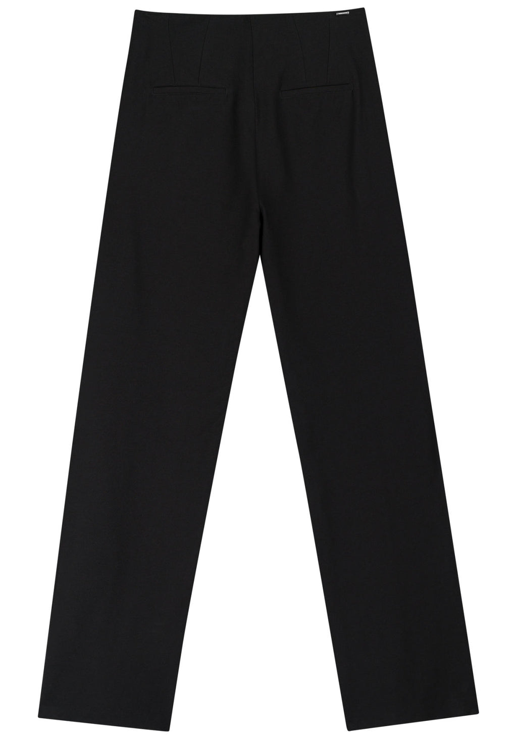 Calça Reta Em Bengaline Com Cintura Lez A Lez Feminino 7213E
