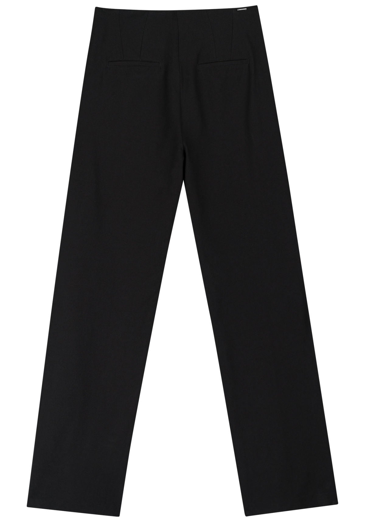 Calça Reta Em Bengaline Com Cintura Lez A Lez Feminino 7213E