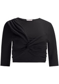 Blusa Cropped em Malha Fria Lez A Lez Feminino 3147E