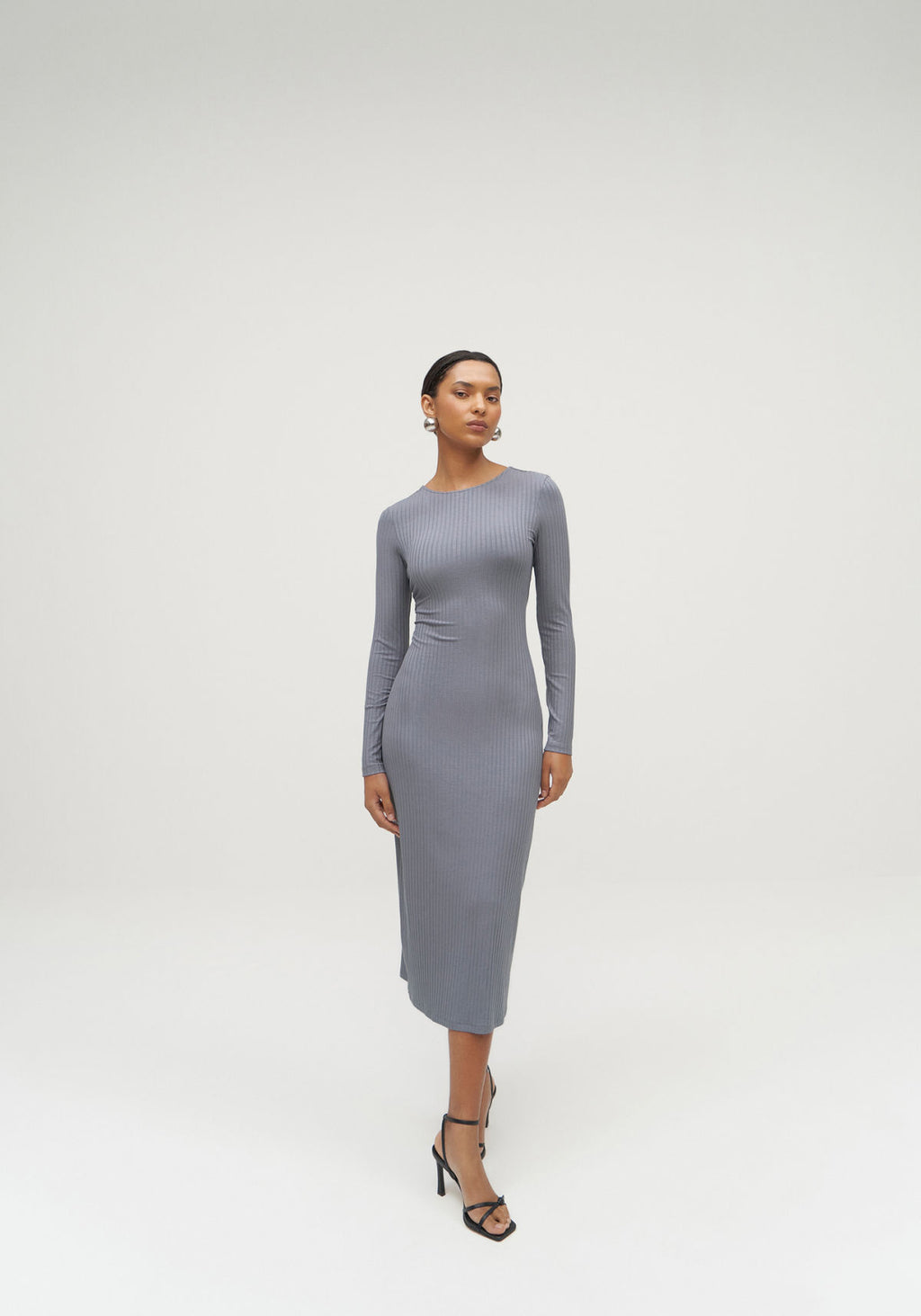 Vestido Midi Manga Longa Lez A Lez Feminino 6694L