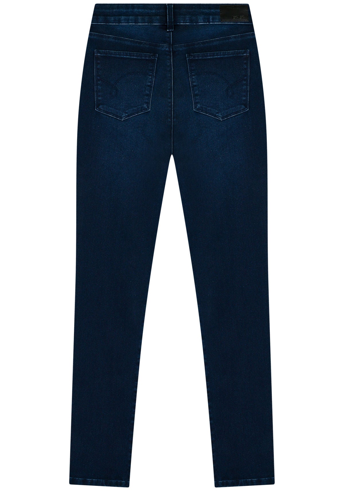 Calça Jeans Skinny Com Elastano E Cintura Alta
