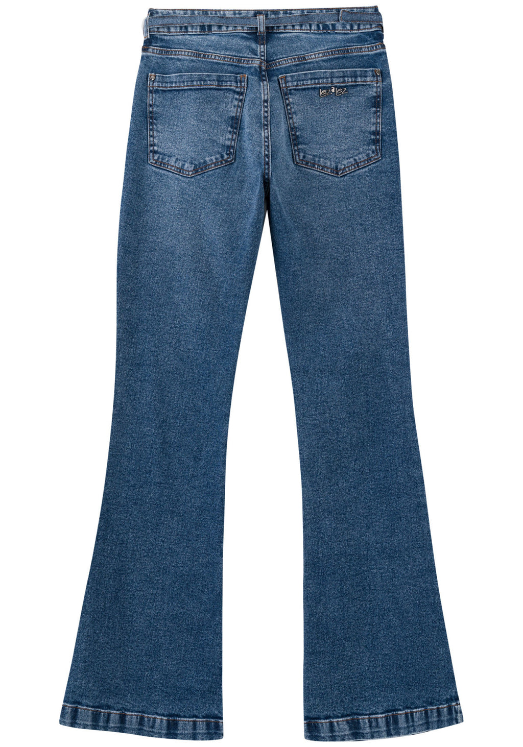 Calça Jeans Boot Cut Cintura Alta Lez A Lez Feminino 0929E
