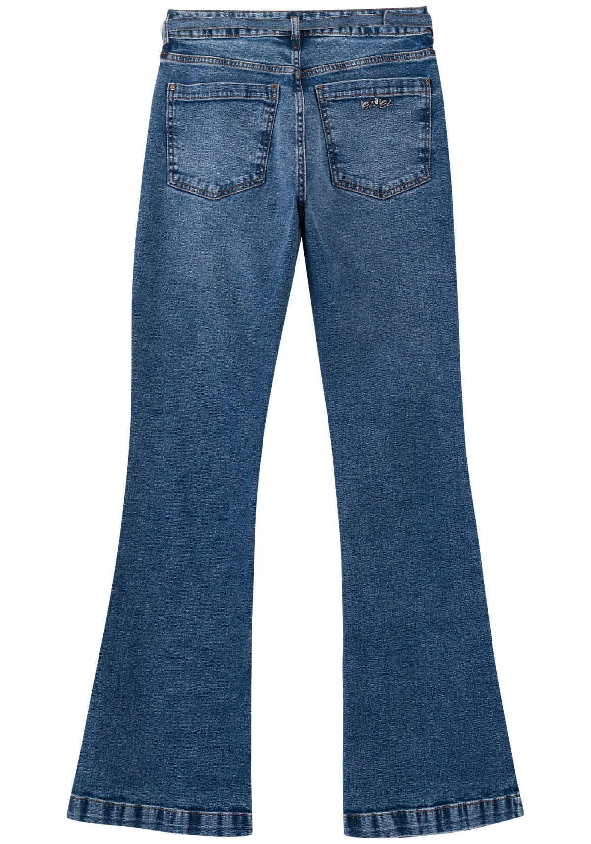 Calça Jeans Boot Cut Cintura Alta Lez A Lez Feminino 0929E