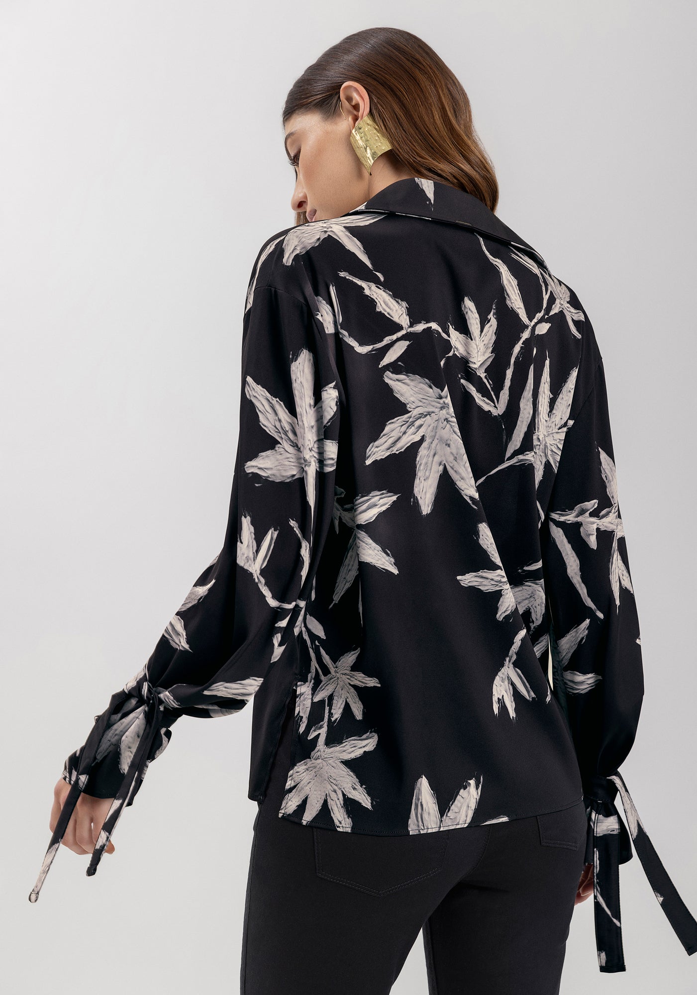 Camisa Alongada Estampada Lez A Lez Feminino 7235E