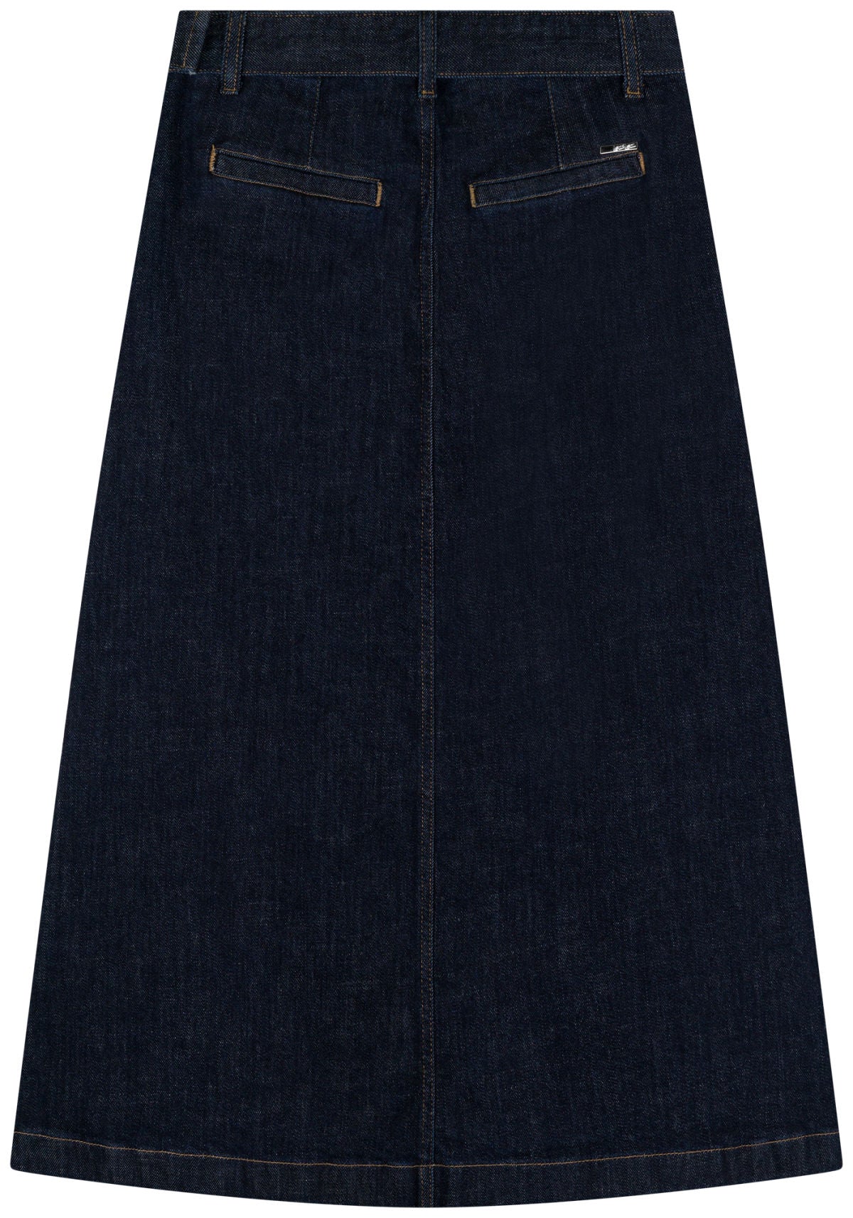 Saia Jeans Chá Com Cintura Alta Lez A Lez Feminino 1585E