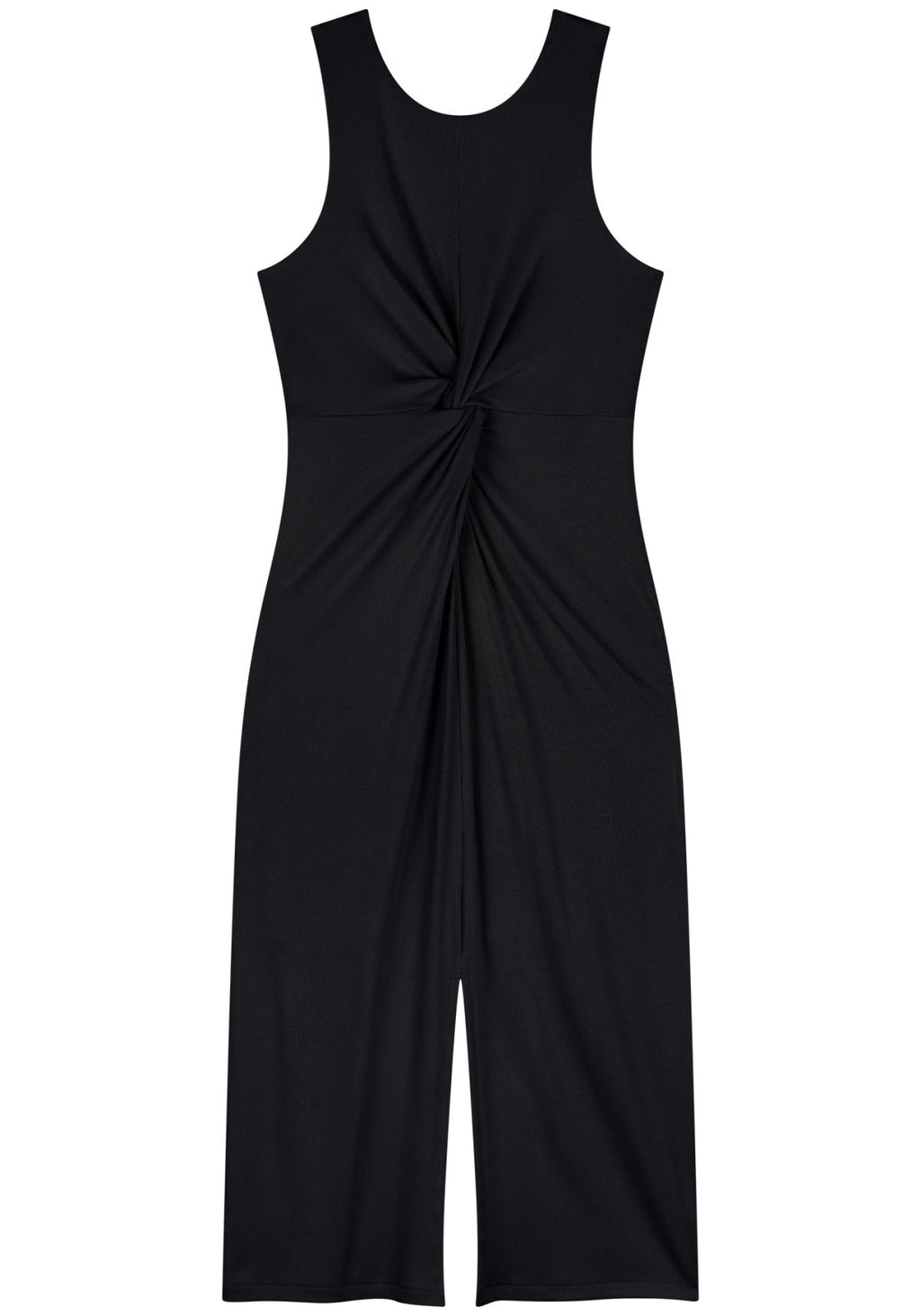 Vestido Midi Em Malha Canelada Lez A Lez Feminino 5313E