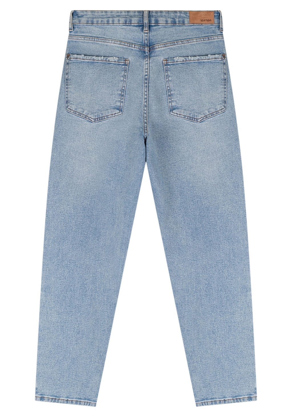 Calça Jeans Mom Comfort Com Cintura Lez A Lez Feminino 0765E