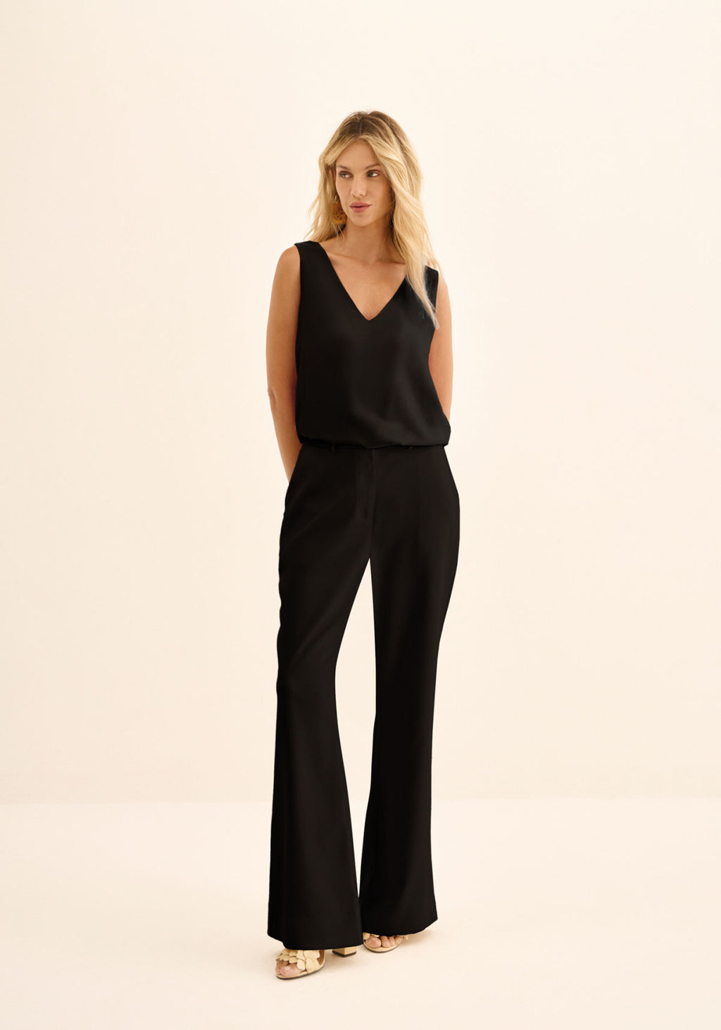 Calça Reta Com Cintura Média Lez A Lez Feminino 9467E