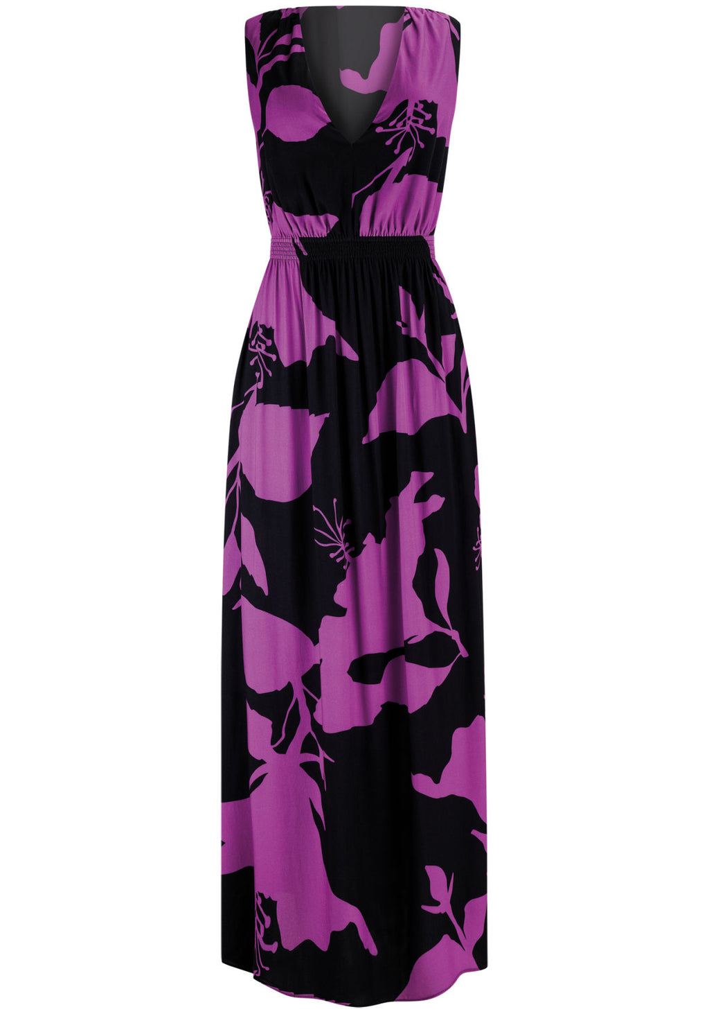 Vestido Midi Estampado com Recorte Lez A Lez Feminino 6909L