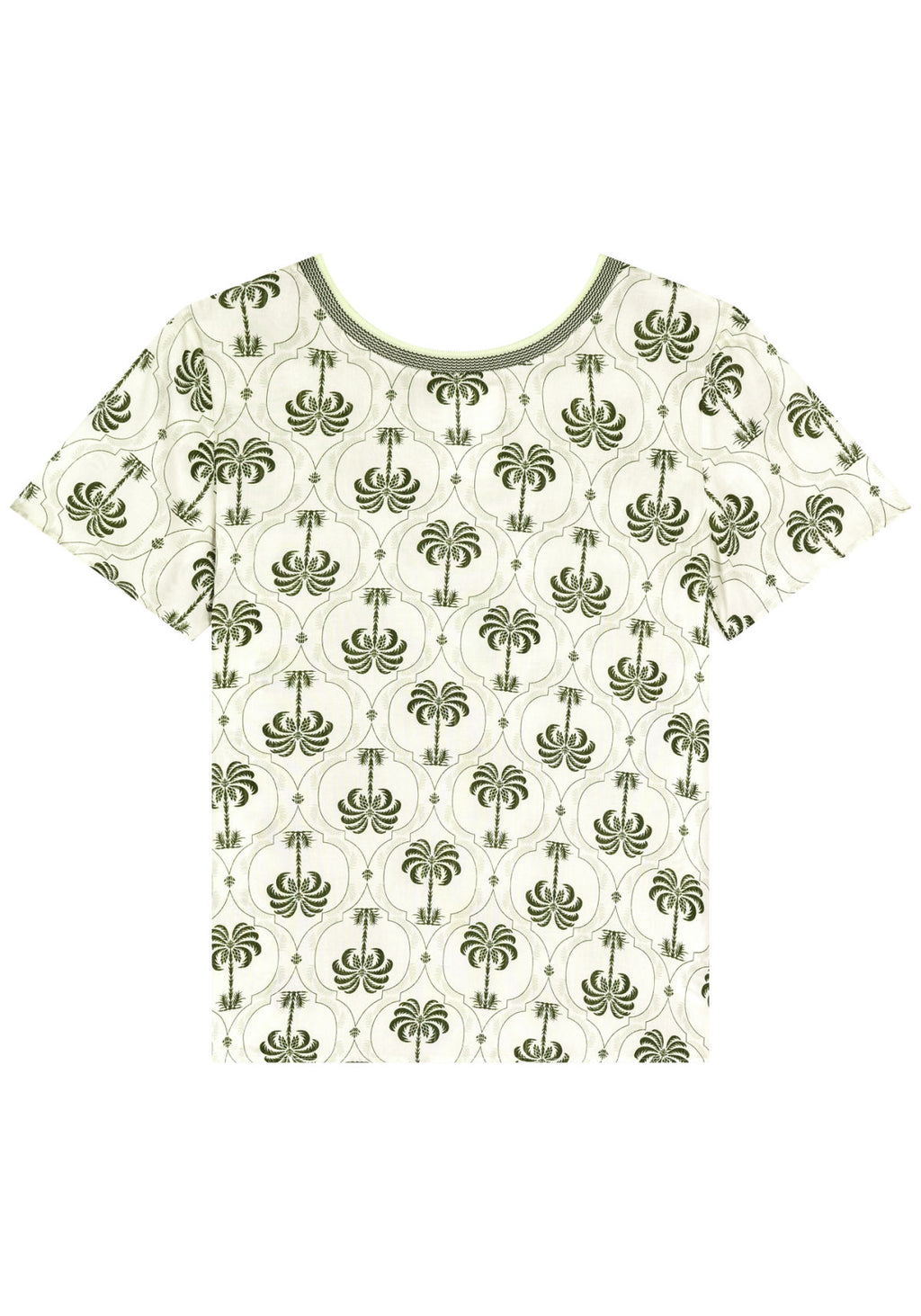 Blusa Estampada Com Decote Redondo Lez A Lez Feminino 5092E