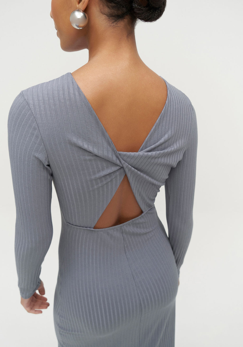 Vestido Midi Manga Longa Lez A Lez Feminino 6694L