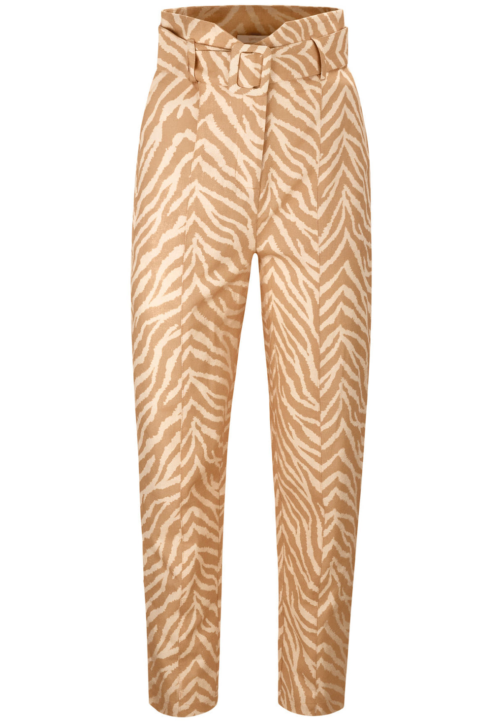 Calça Reta em Linho Estampada Lez A Lez Feminino 7795L