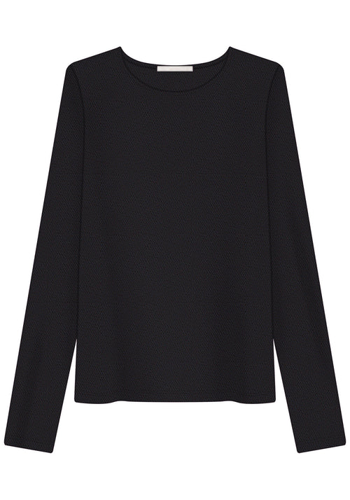 Blusa De Mangas Longas Lez A Lez Feminino 7465E