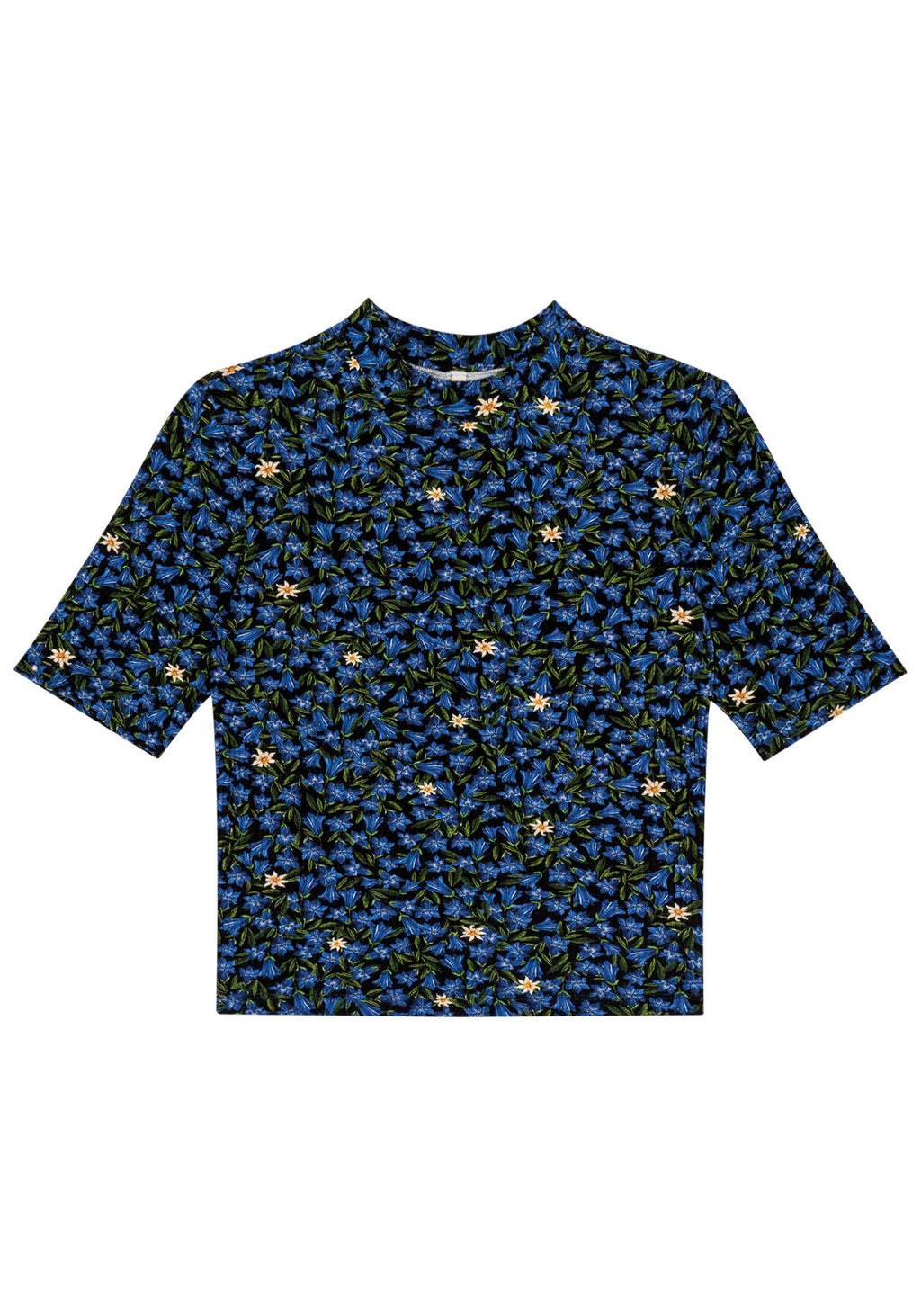 Blusa Manga Curta Canelada Lez A Lez Feminino 5016L