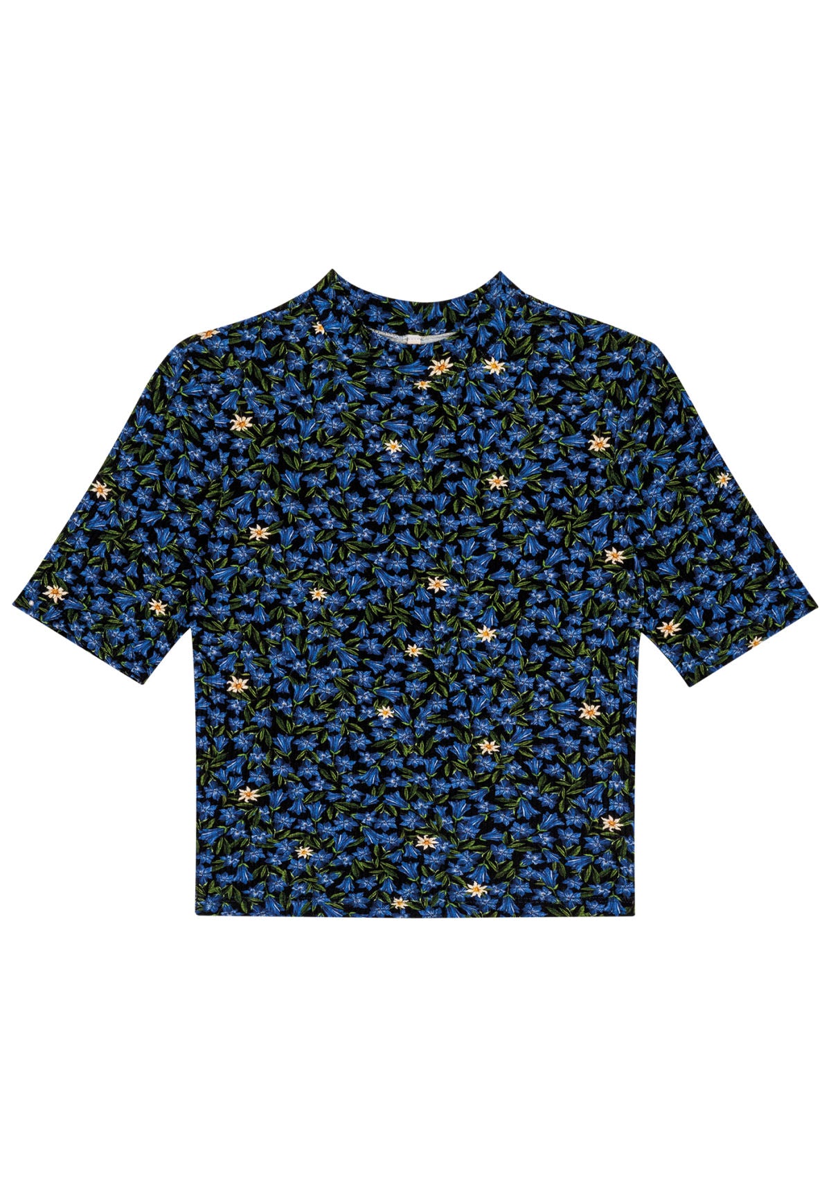 Blusa Manga Curta Canelada Lez A Lez Feminino 5016L