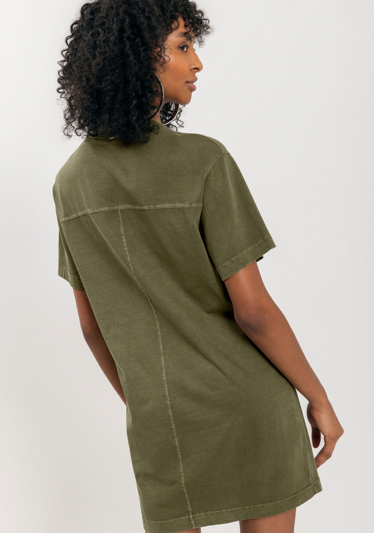 Vestido Curto Com Bordado Na Gola Lez A Lez Feminino 9274E