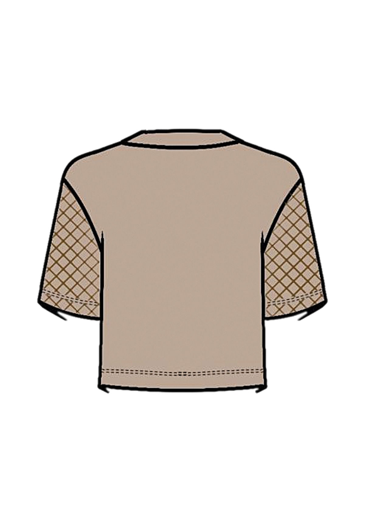 Blusa Em Algodão Penteado Lez A Lez Feminino 9482E