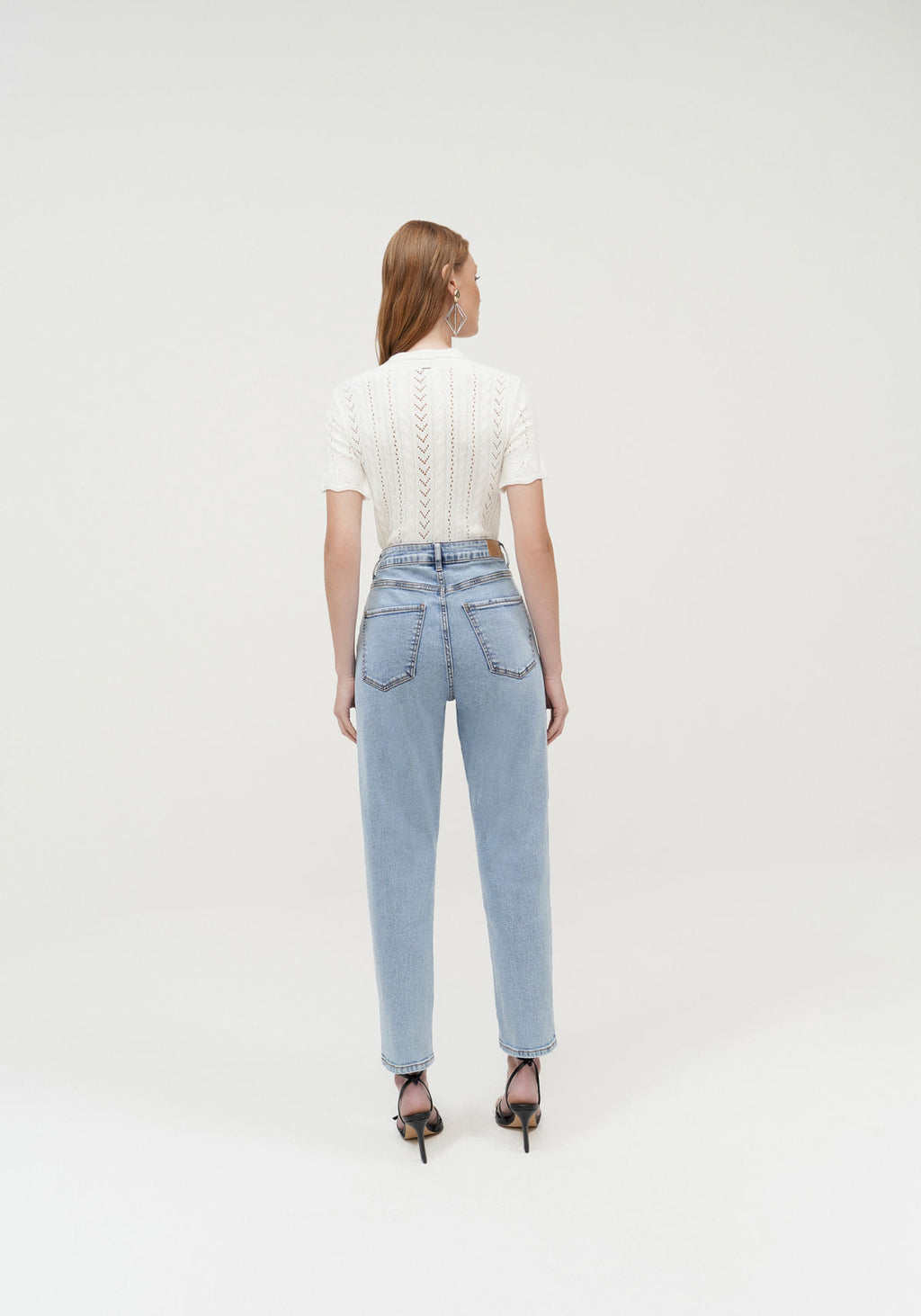 Calça Jeans Mom Comfort Cropped Lez A Lez Feminino 2697L