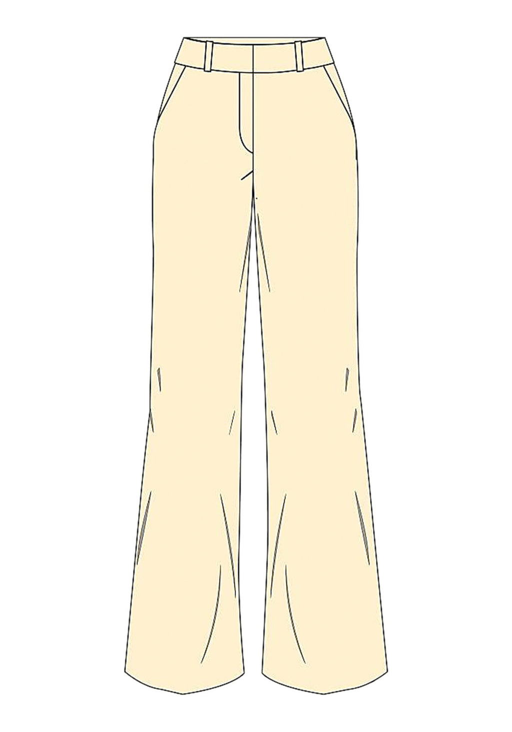 Calça Reta Com Cintura Média Lez A Lez Feminino 9467E