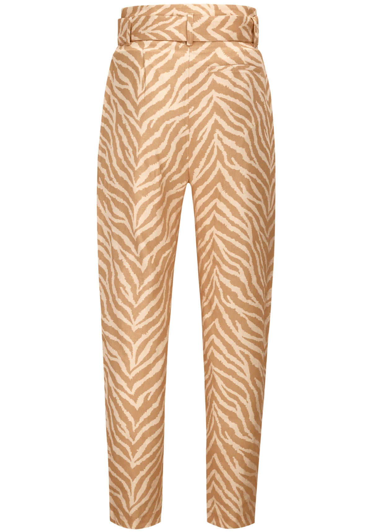 Calça Reta em Linho Estampada Lez A Lez Feminino 7795L