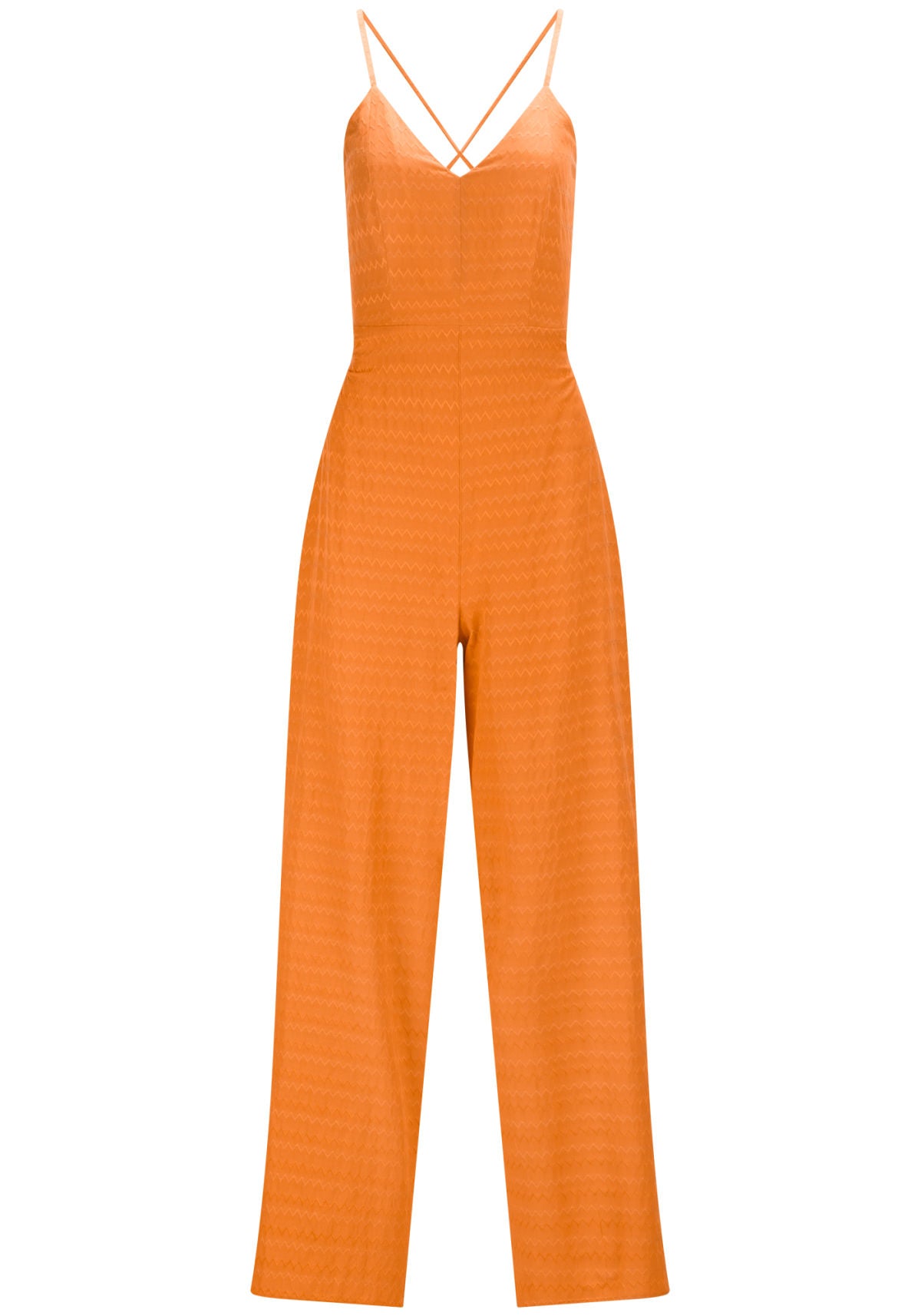 Macacão Longo Textura Chevron Lez A Lez Feminino 3225E