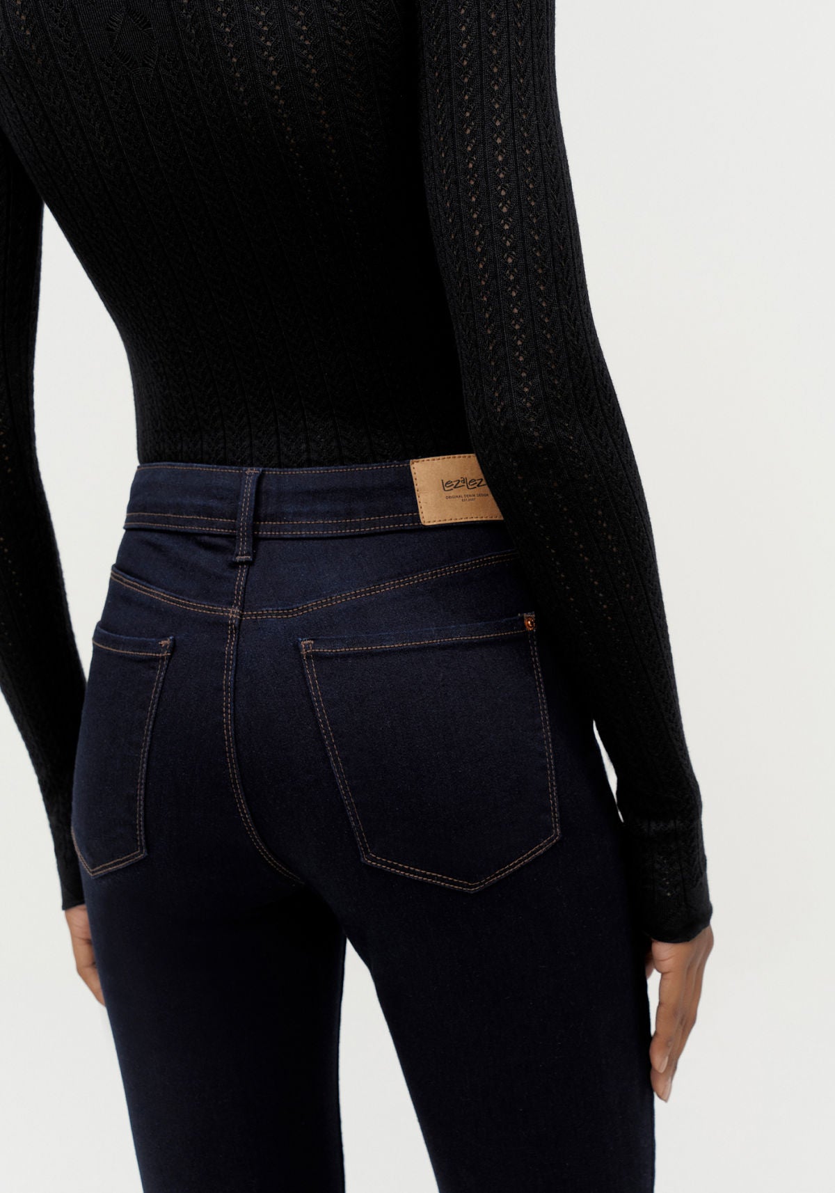 Calça Jeans Flare Cintura Alta Lez A Lez Feminino 2165L