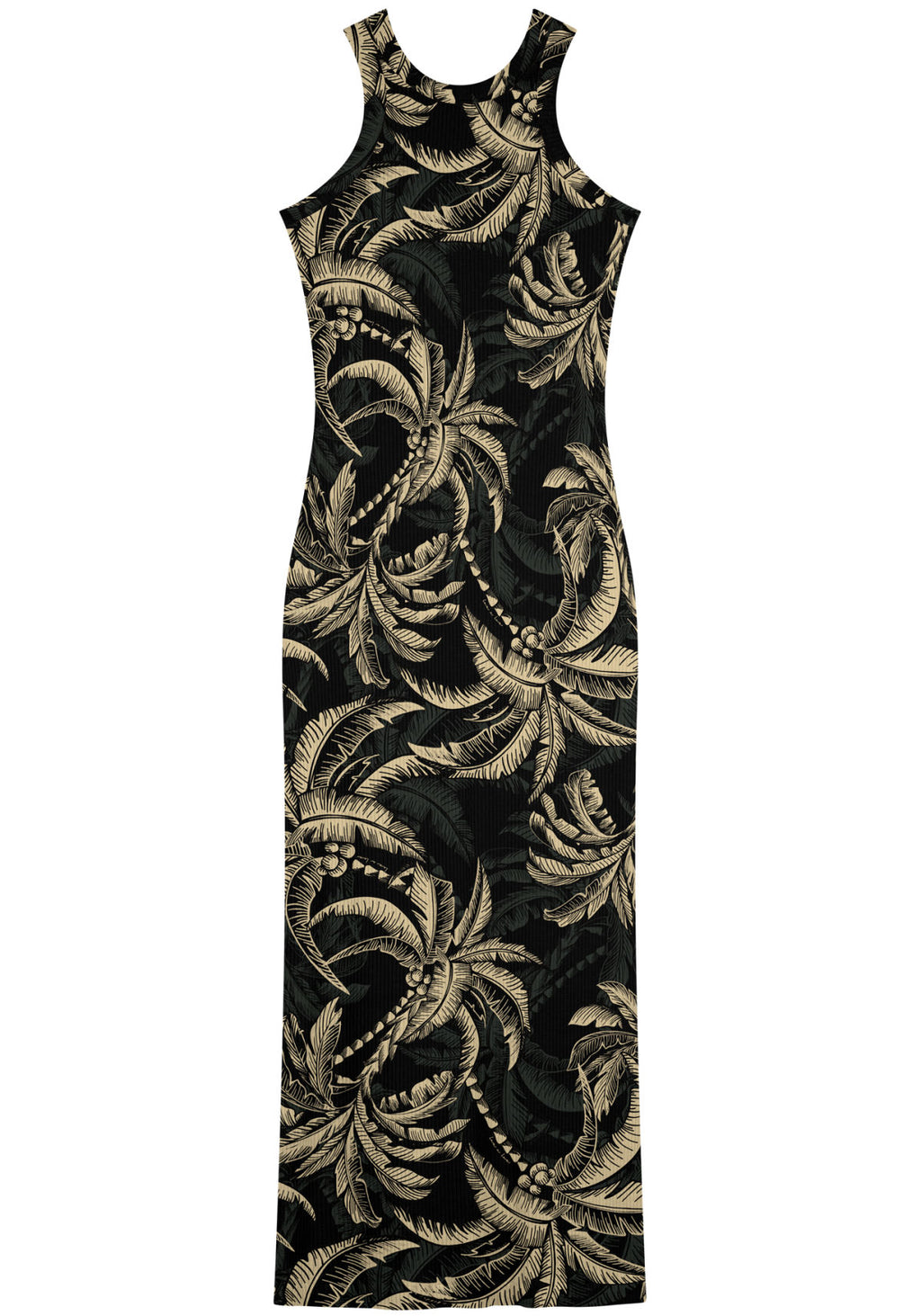 Vestido Chá Nadador Canelado Lez A Lez Feminino 5308E