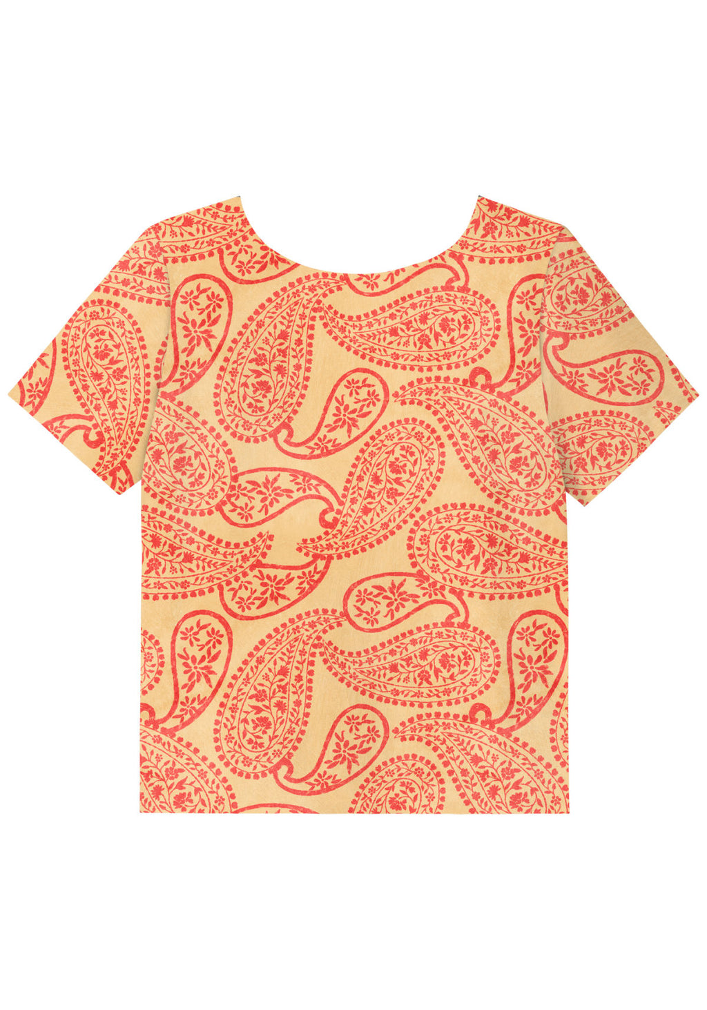 Blusa Estampada Com Mangas Curtas Lez A Lez Feminino 3530E