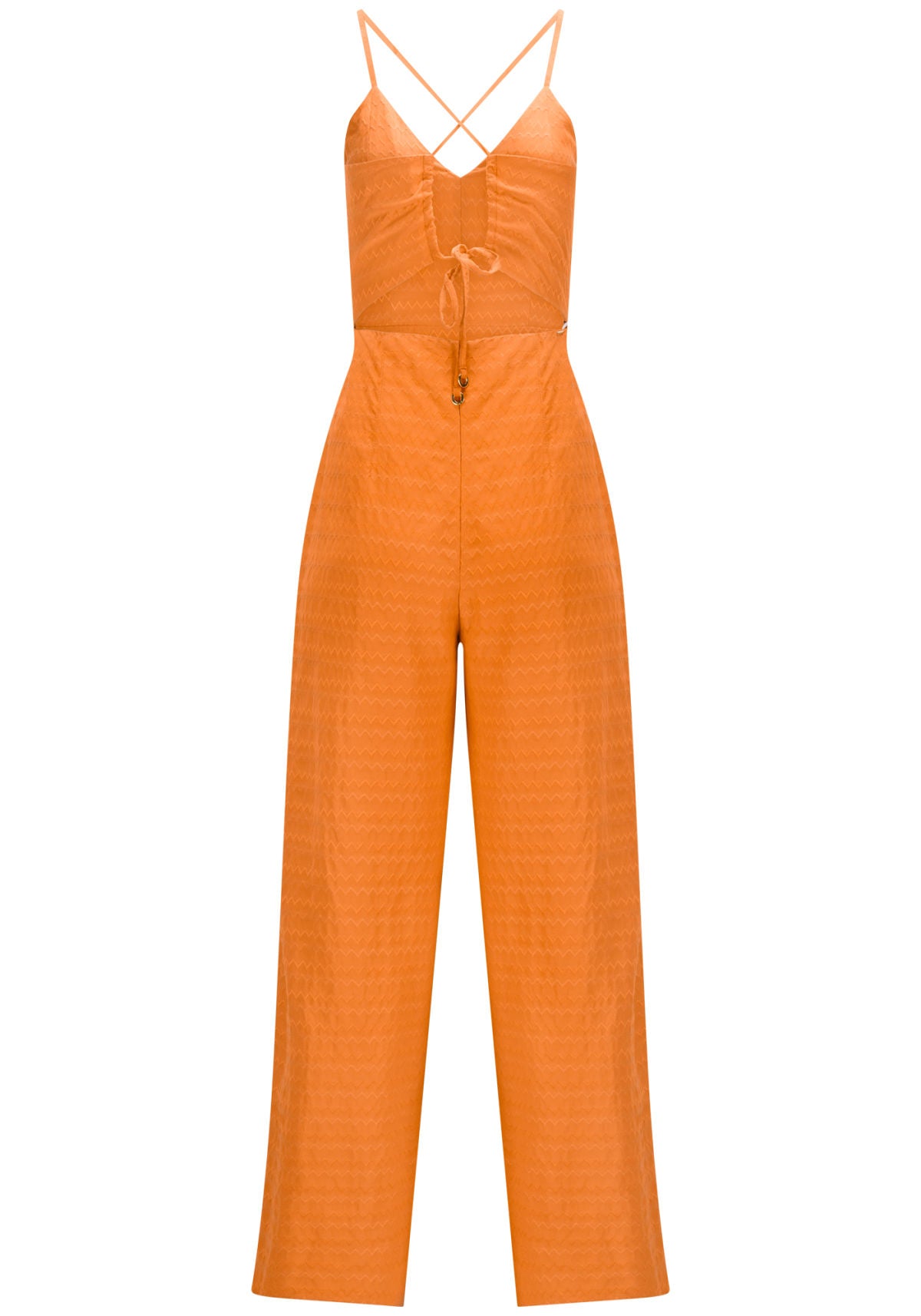 Macacão Longo Textura Chevron Lez A Lez Feminino 3225E