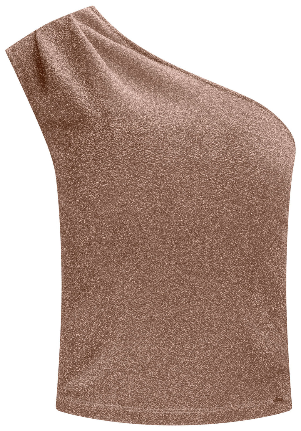 Blusa Um Ombro Só em Malha Crepe Lez A Lez Feminino 3197E
