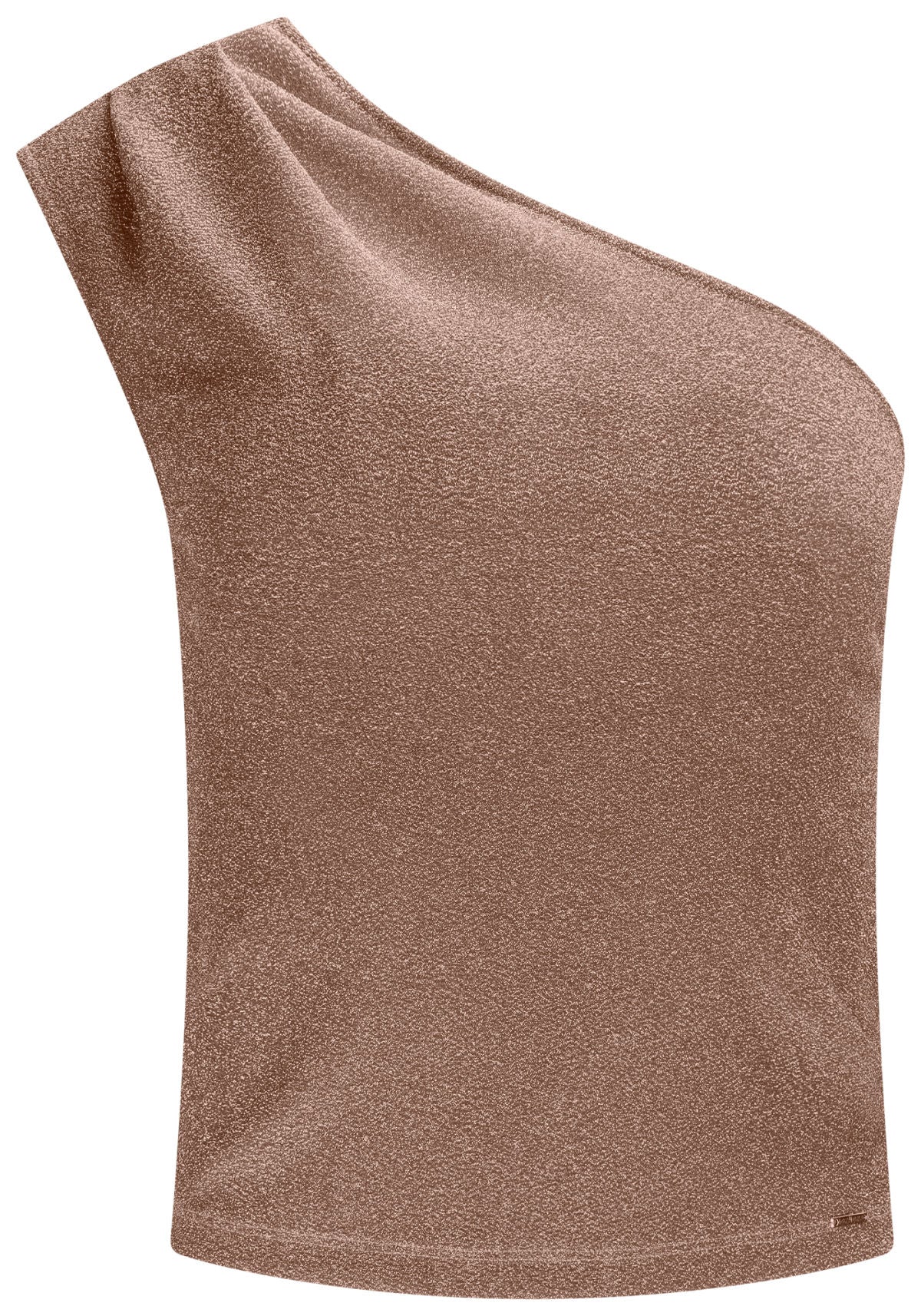 Blusa Um Ombro Só em Malha Crepe Lez A Lez Feminino 3197E