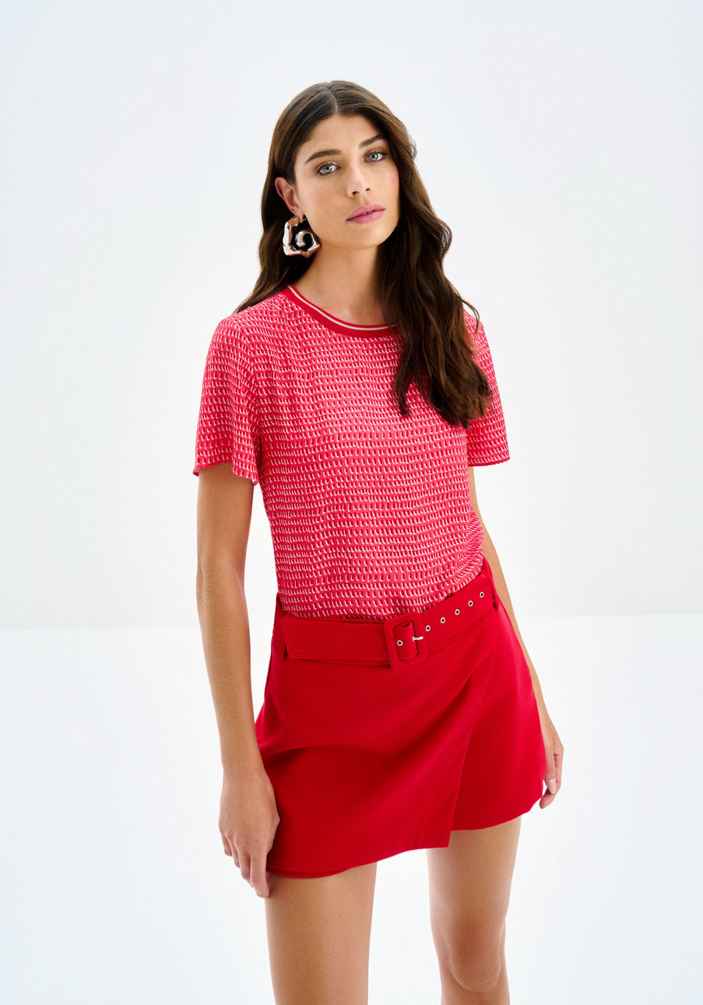 Blusa Estampada em Viscose Lez A Lez Feminino 7695L