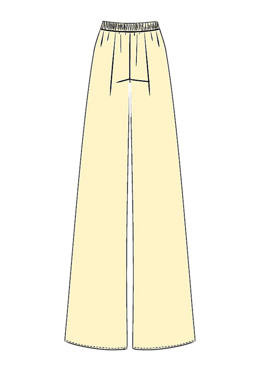 Calça Reta De Cintura Alta Lez A Lez Feminino 9530E