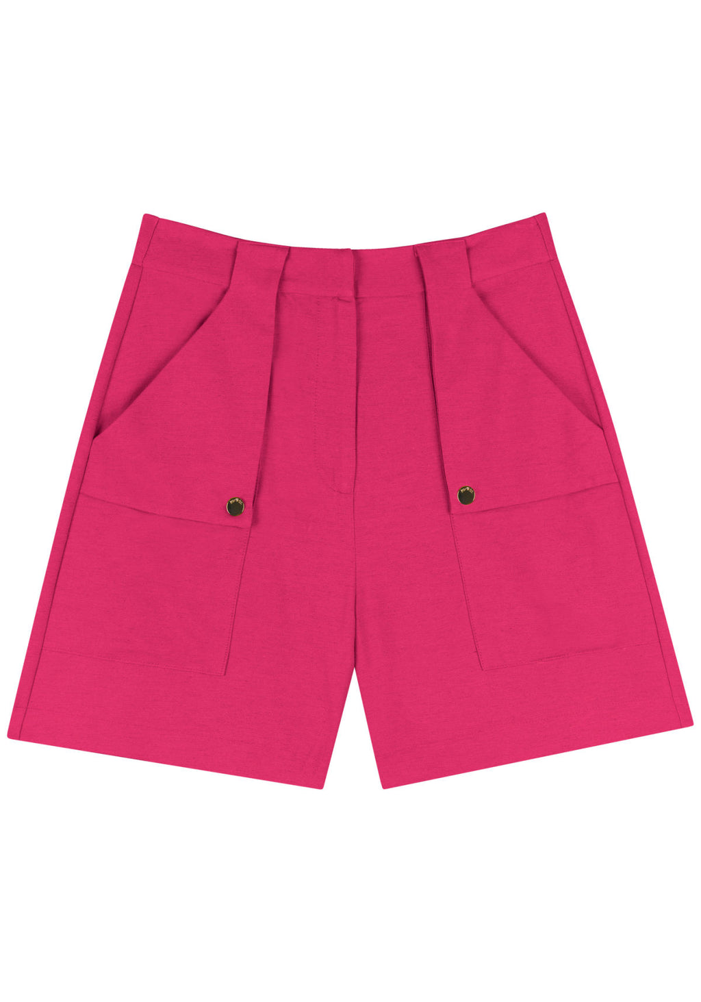Shorts De Cintura Alta Lez A Lez Feminino 5477E