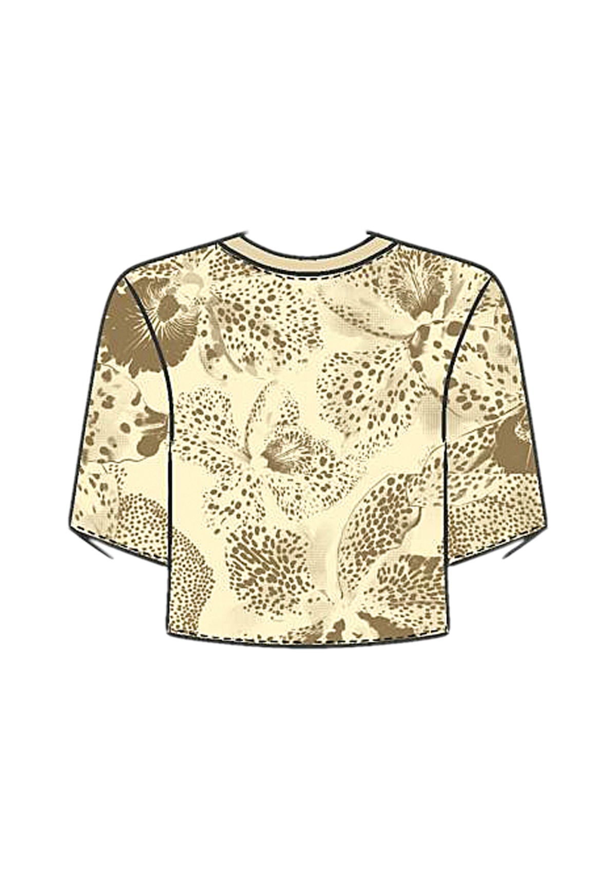 Blusa De Mangas Curtas Retilínea Lez A Lez Feminino 9472E