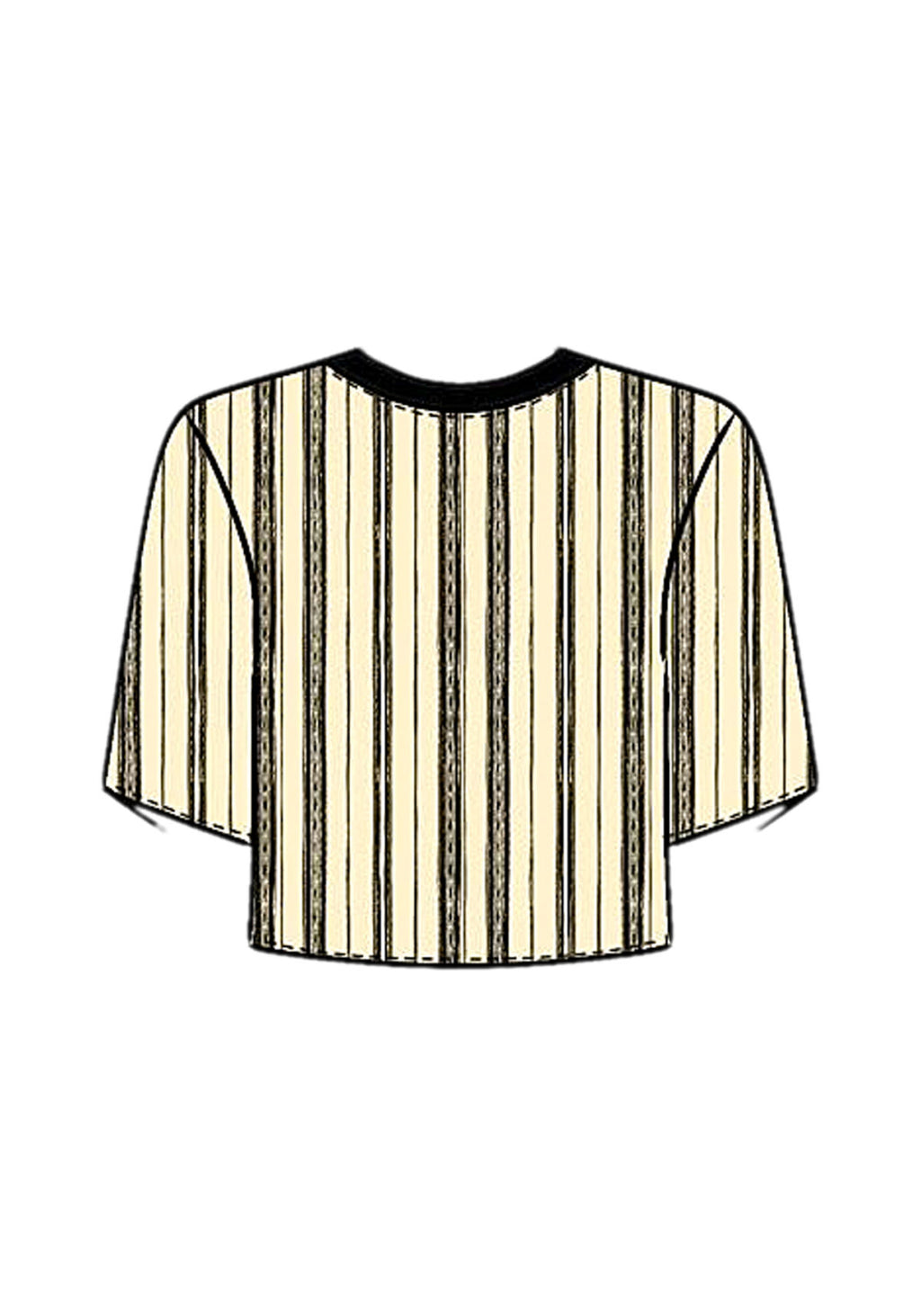 Blusa De Mangas Curtas Retilínea Lez A Lez Feminino 9472E